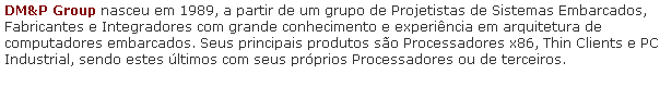 RDC � a primeira empresa de Taiwan focada em Processadores SoC (System on Chip)

